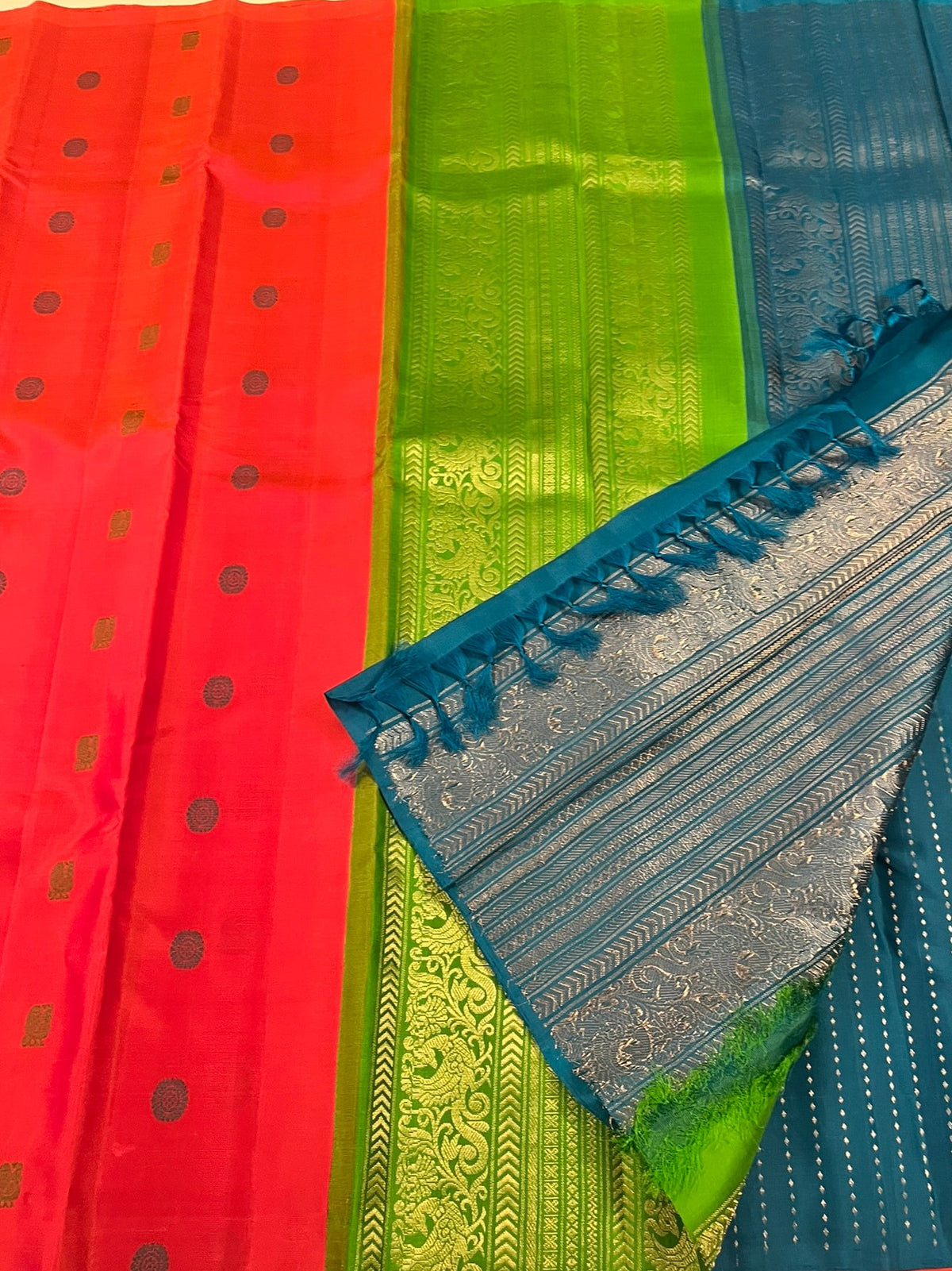 Kanchivaram Silk SBF120I7-2 By SRISHTA