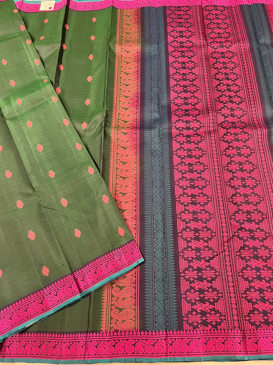 Kanchivaram Silk SBF120I8-1 By SRISHTA