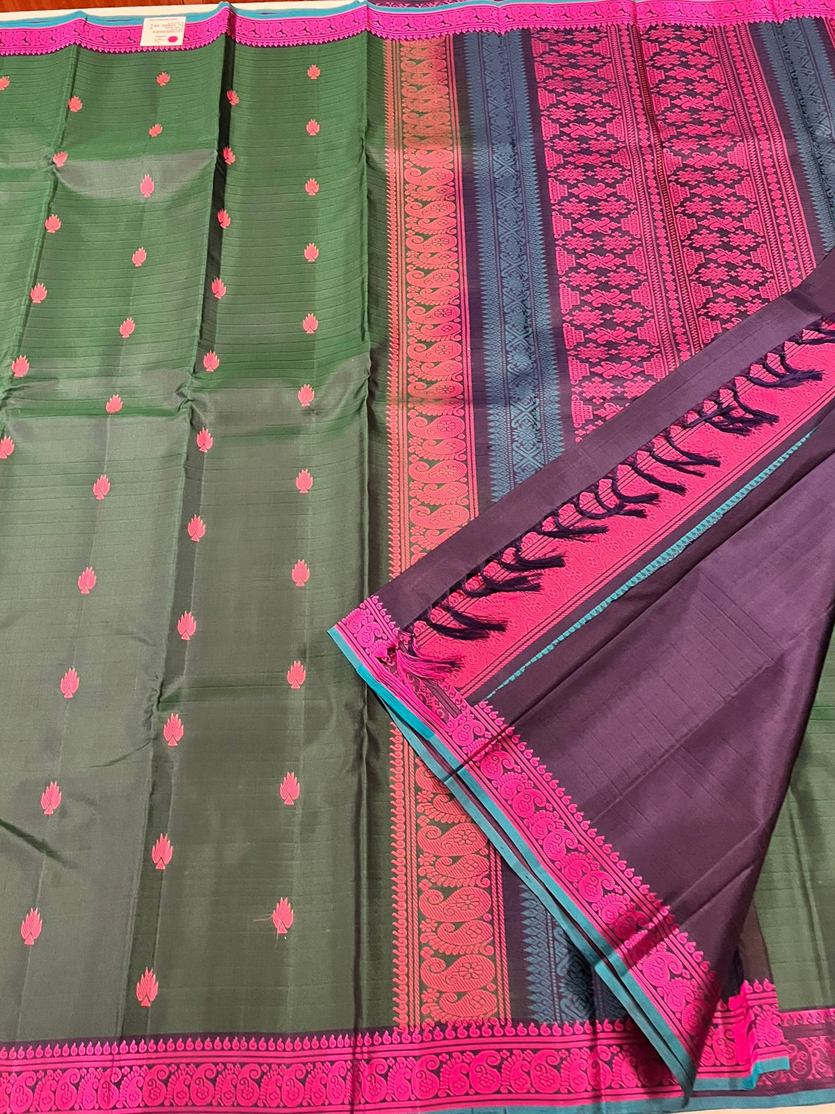 Kanchivaram Silk SBF120I8-1 By SRISHTA
