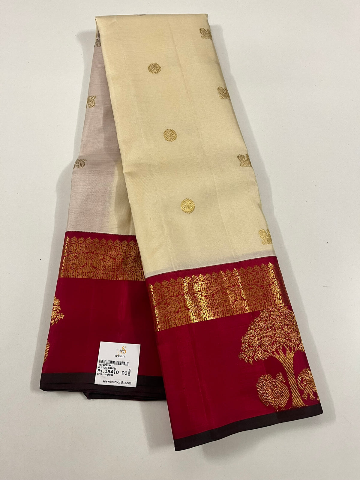 Kanchivaram Silk SBF121I4-1 By SRISHTA