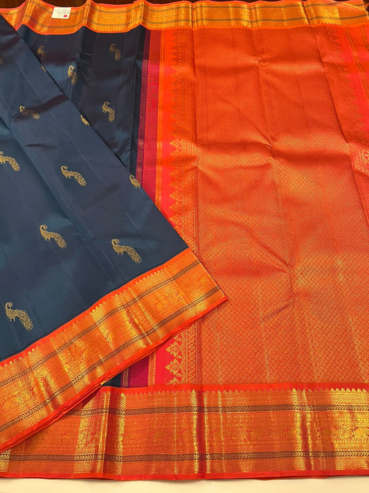 Kanchivaram Silk SBF121I5-1 By SRISHTA
