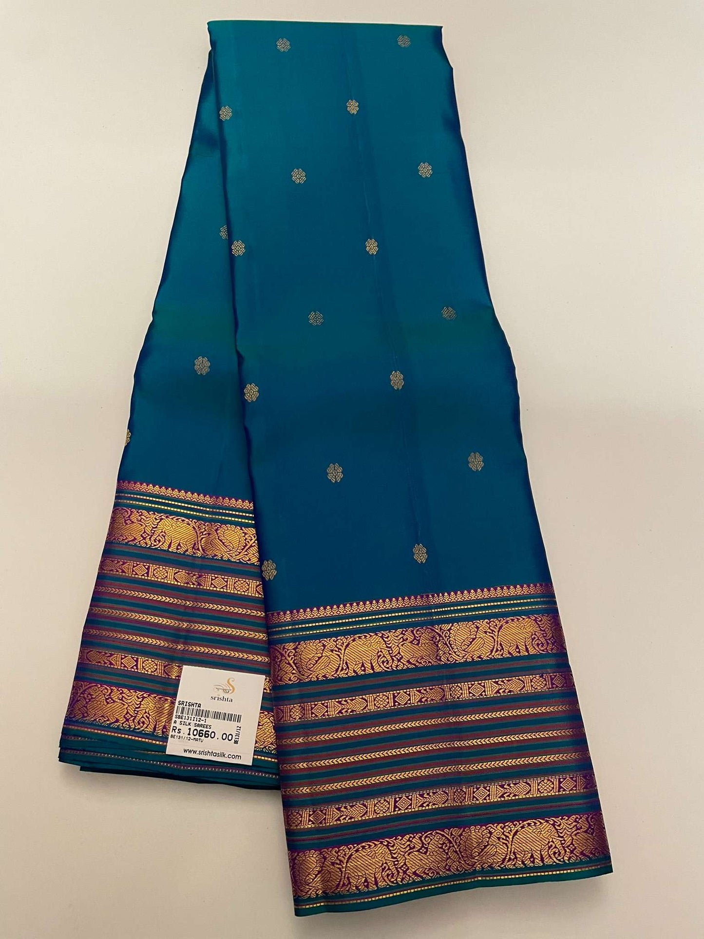 Kanchivaram Silk SBE131I12-1 By SRISHTA