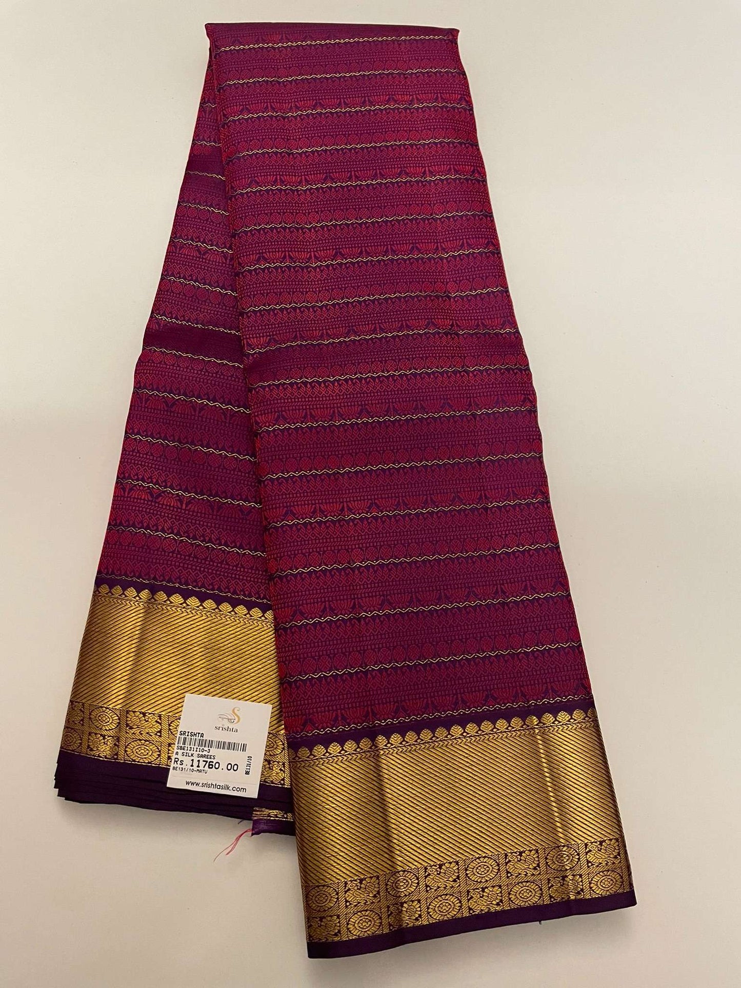 Kanchivaram Silk SBE131I10-3 By SRISHTA