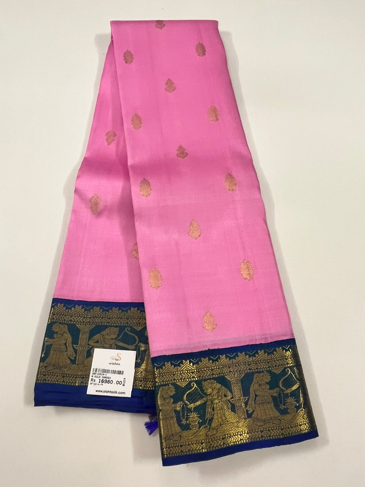 Kanchivaram Silk SBF122I4-1 By SRISHTA