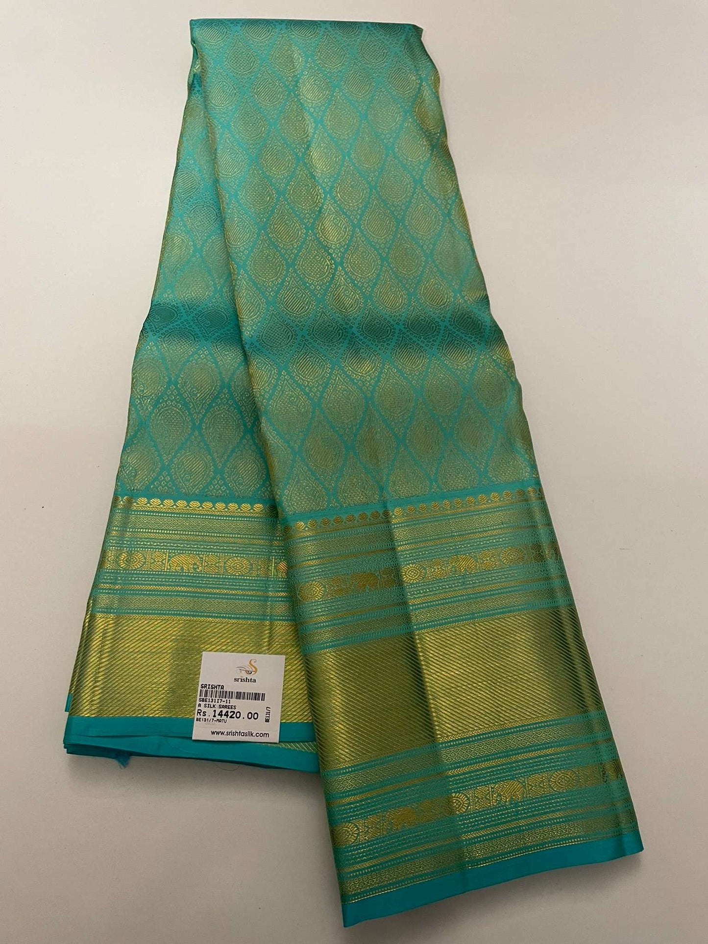 Kanchivaram Silk SBE131I7-11 By SRISHTA
