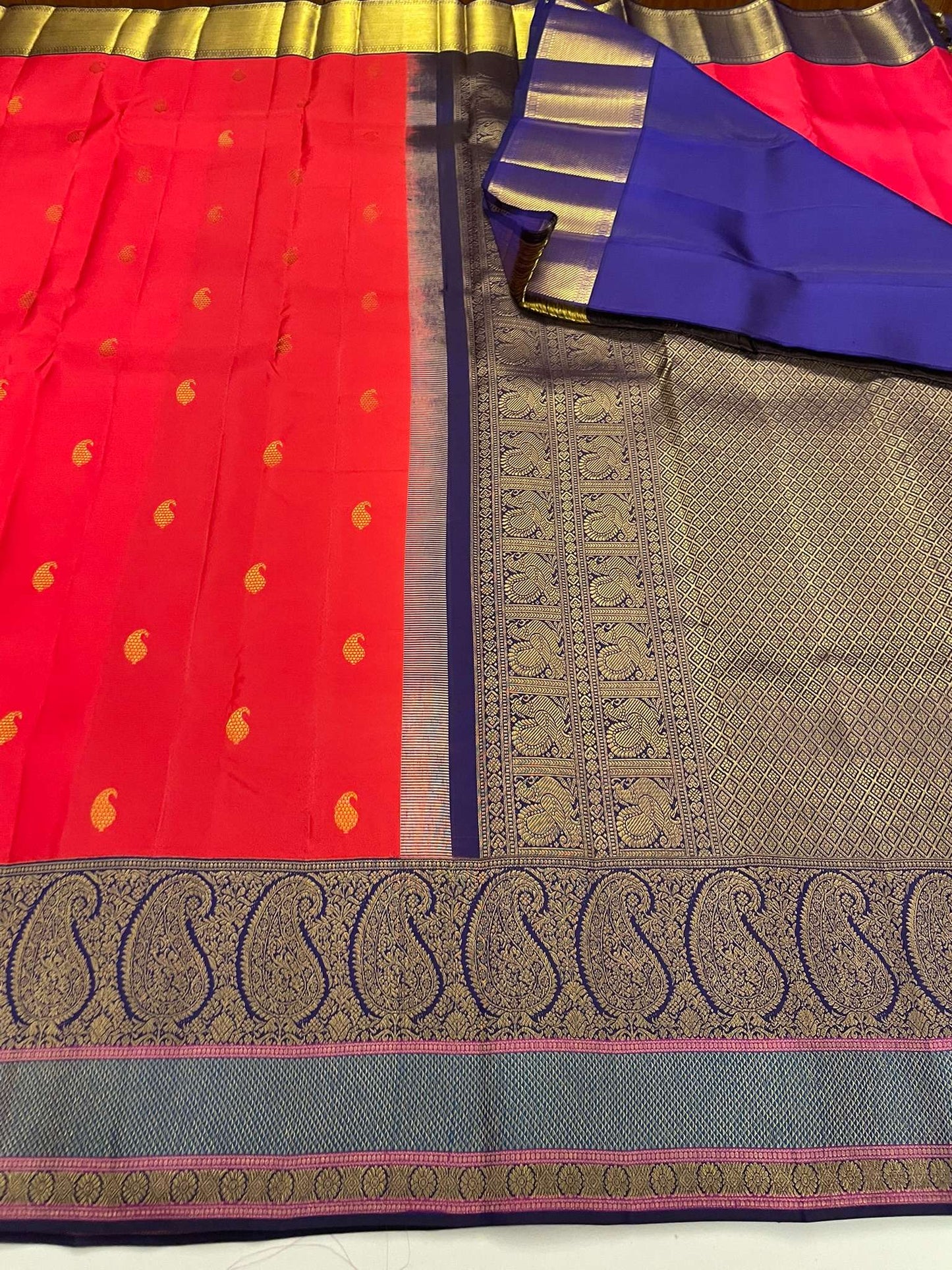 Kanchivaram Silk SBE131I4-7 By SRISHTA