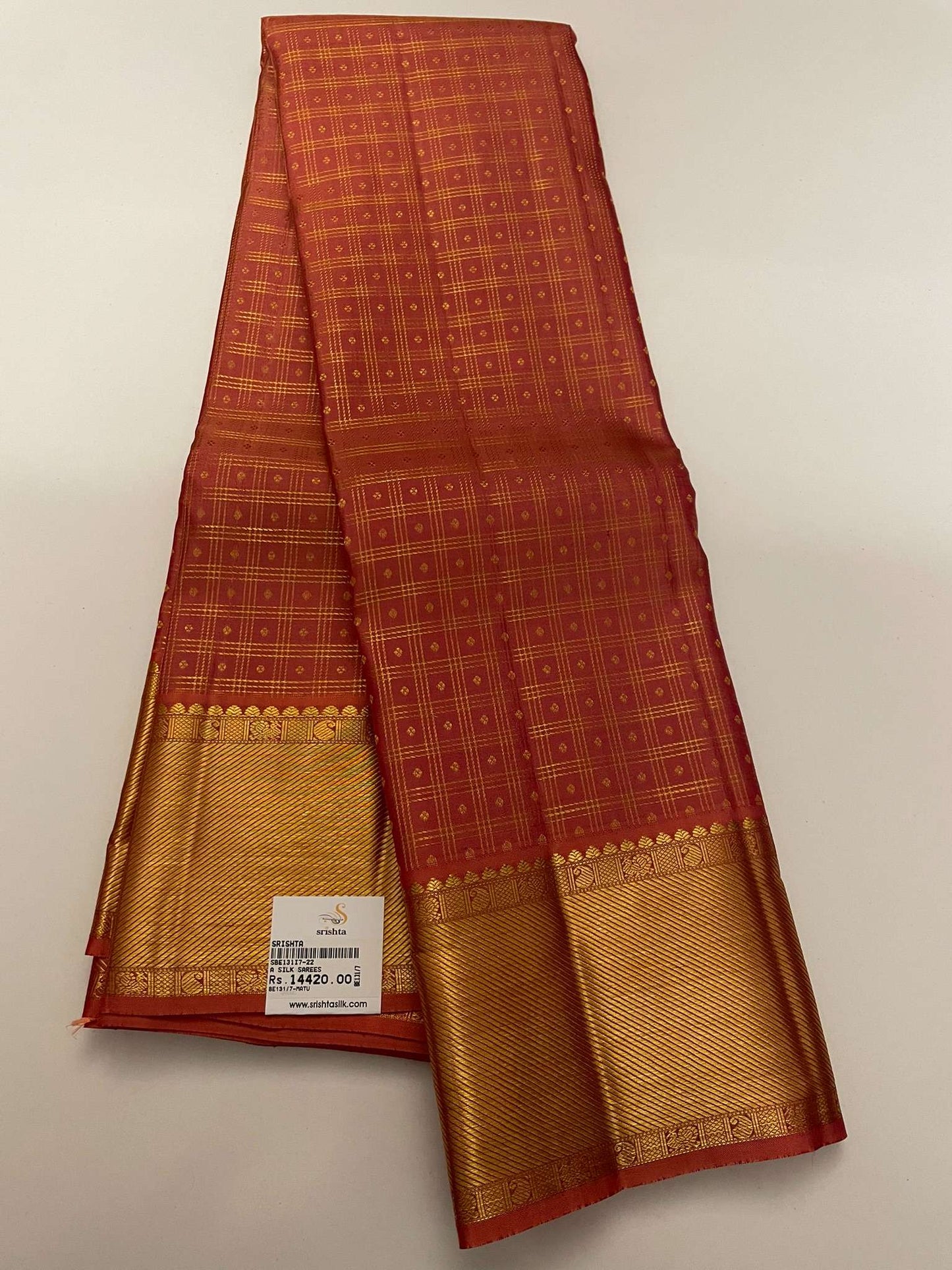 Kanchivaram Silk SBE131I7-22 By SRISHTA