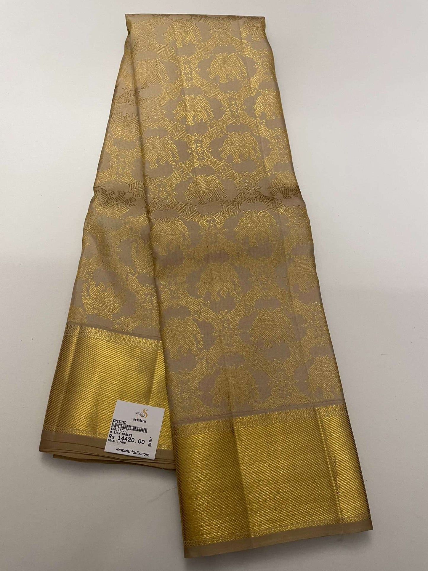 Kanchivaram Silk SBE131I7-1 By SRISHTA