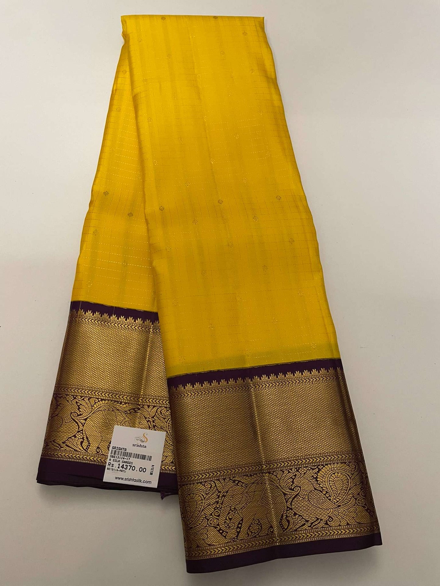 Kanchivaram Silk SBE131I4-17 By SRISHTA