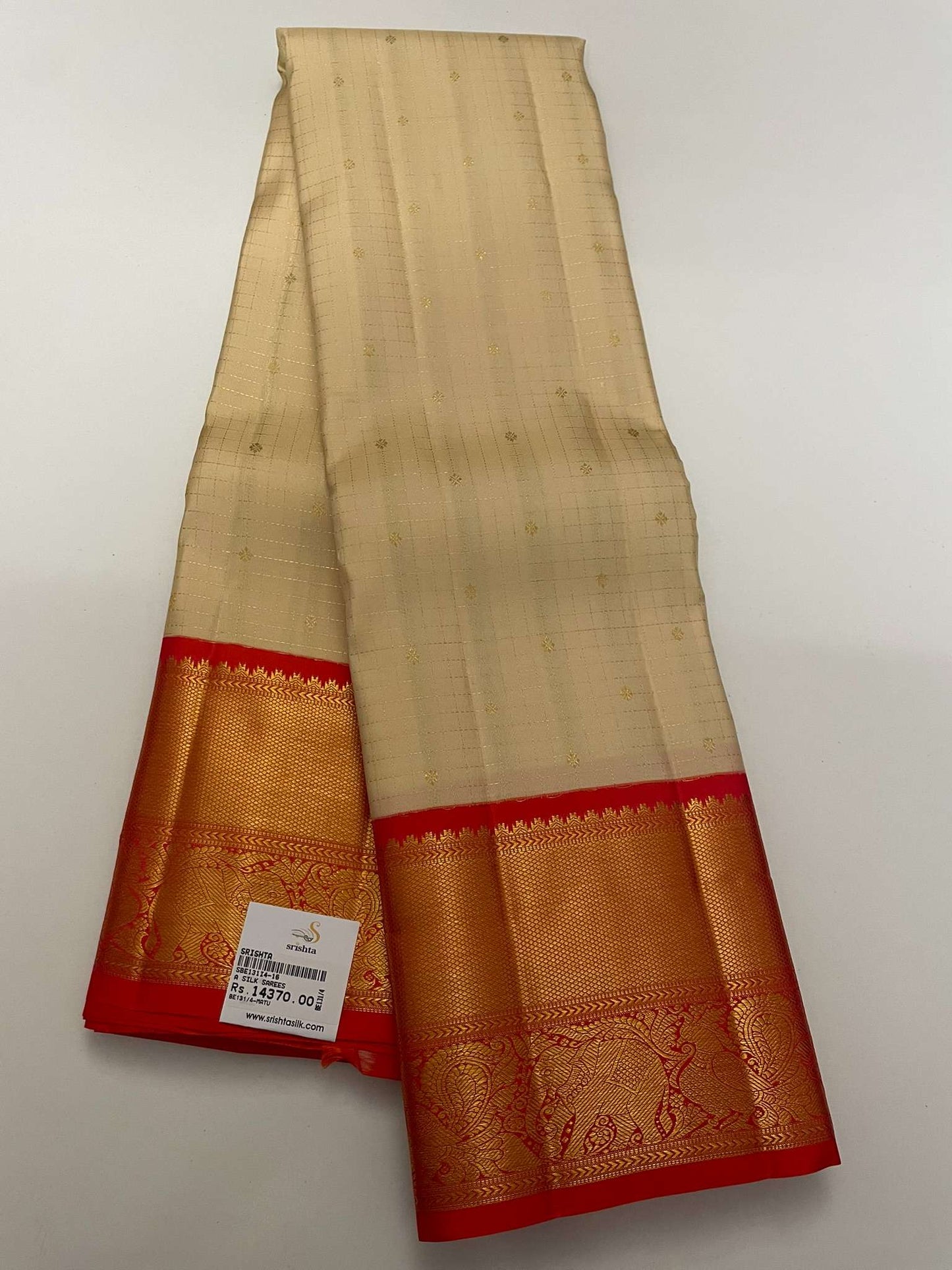 Kanchivaram Silk SBE131I4-16 By SRISHTA