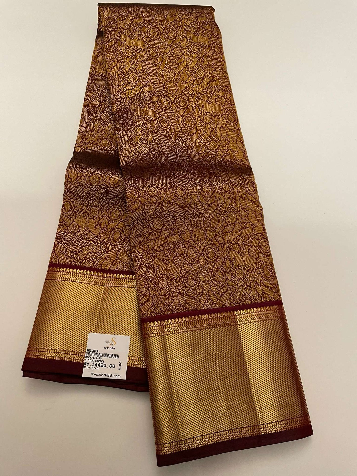 Kanchivaram Silk SBE131I7-15 By SRISHTA