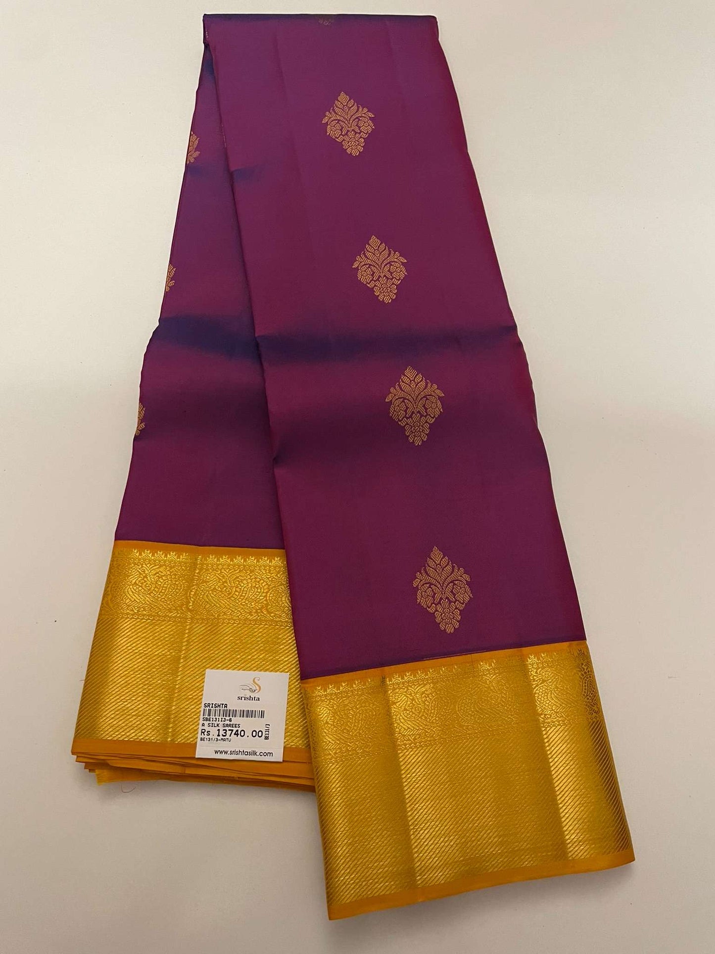 Kanchivaram Silk SBE131I3-6 By SRISHTA