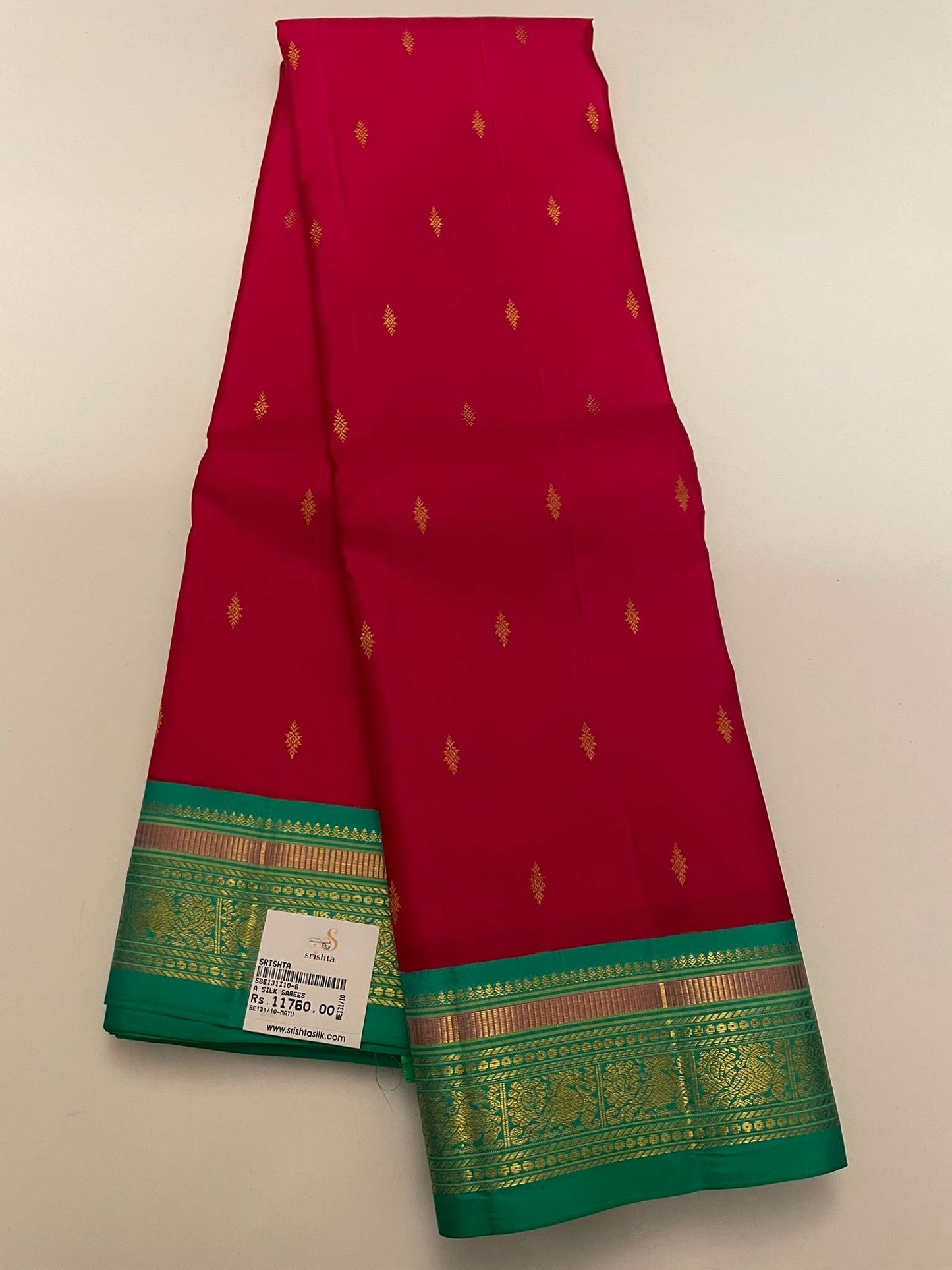 Kanchivaram Silk SBE131I10-6 By SRISHTA