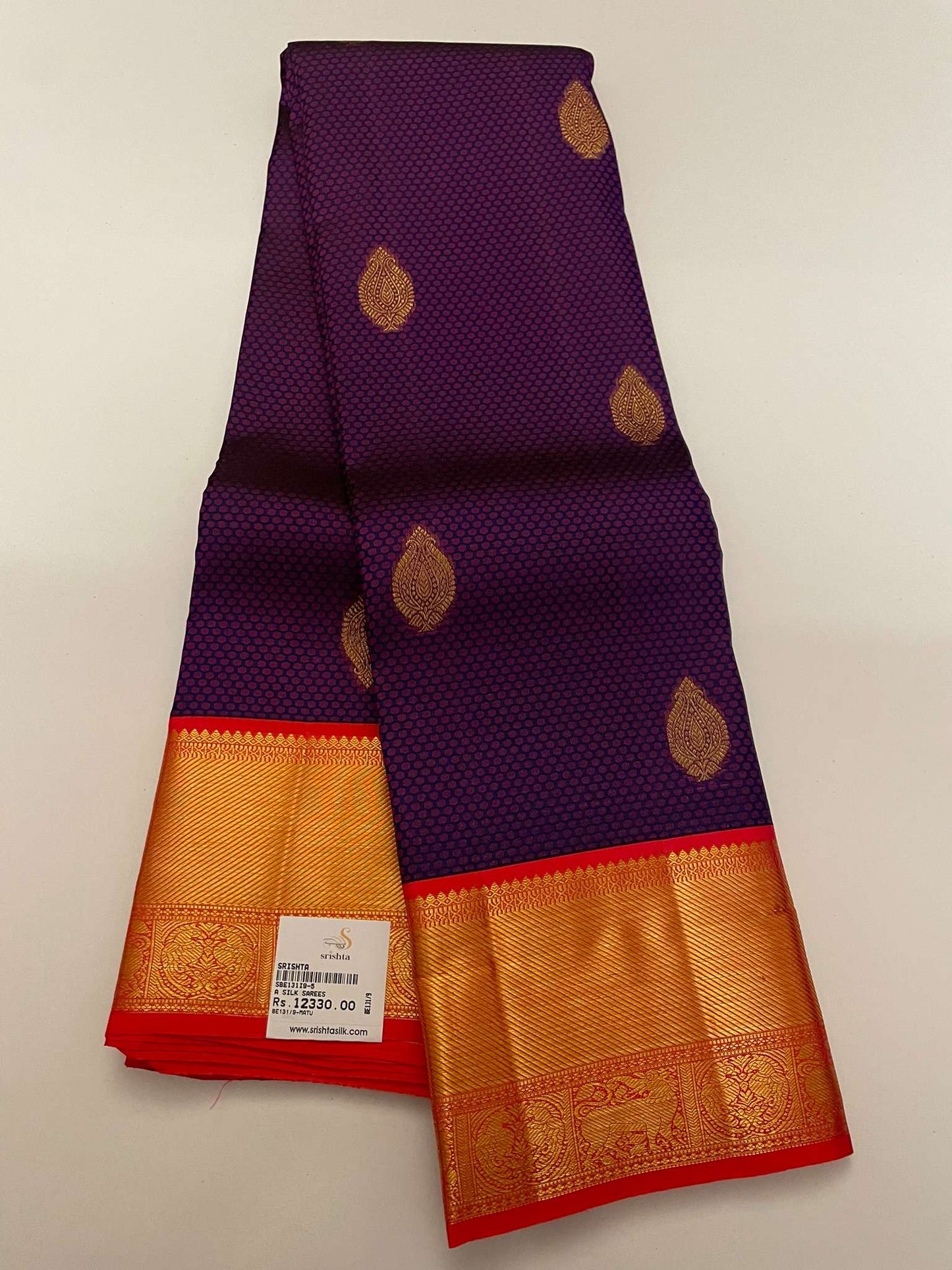 Kanchivaram Silk SBE131I9-5 By SRISHTA