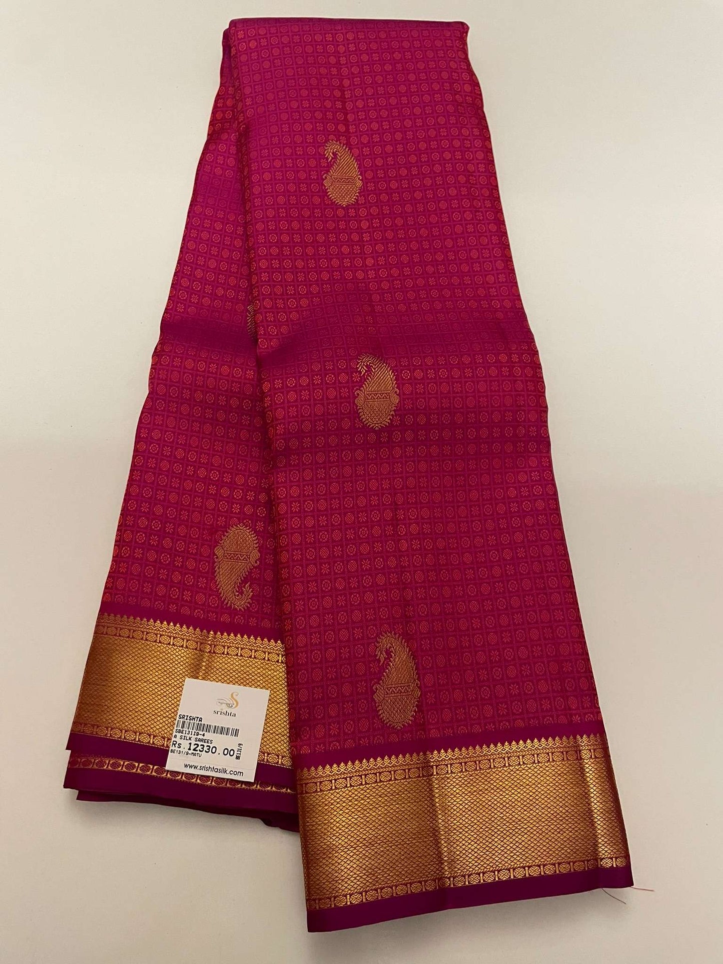 Kanchivaram Silk SBE131I9-4 By SRISHTA