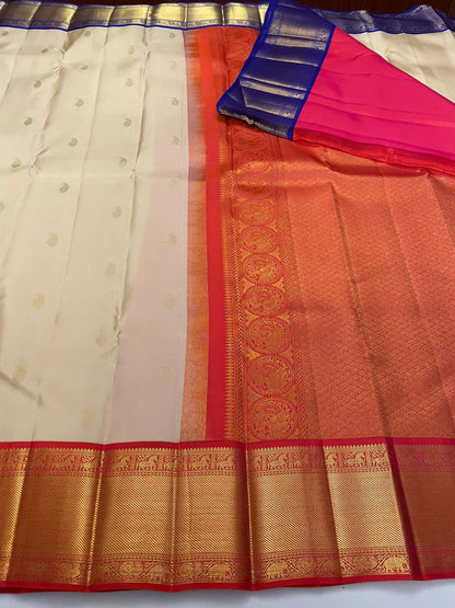 Kanchivaram Silk SBE131I3-5 By SRISHTA