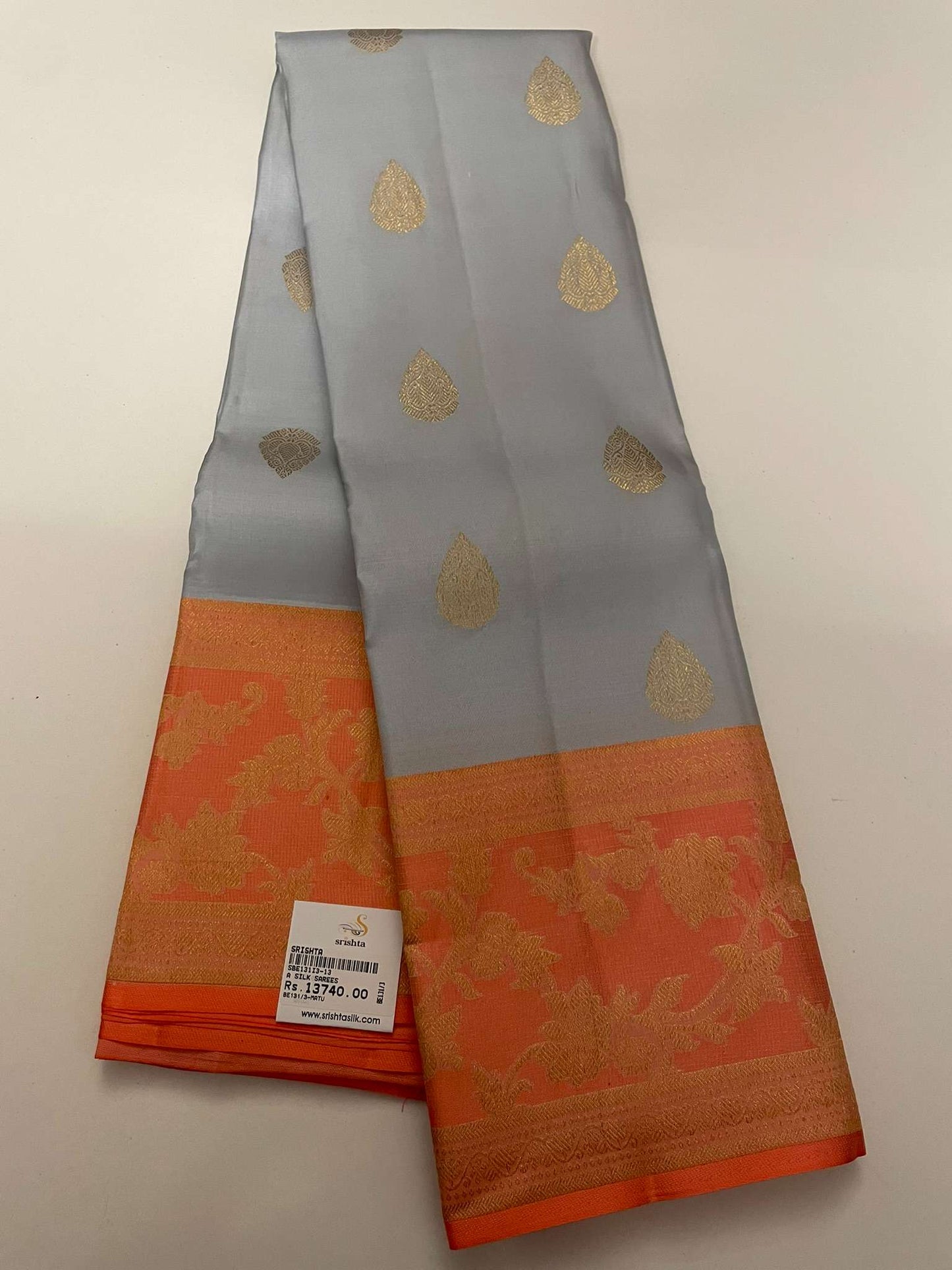 Kanchivaram Silk SBE131I3-13 By SRISHTA
