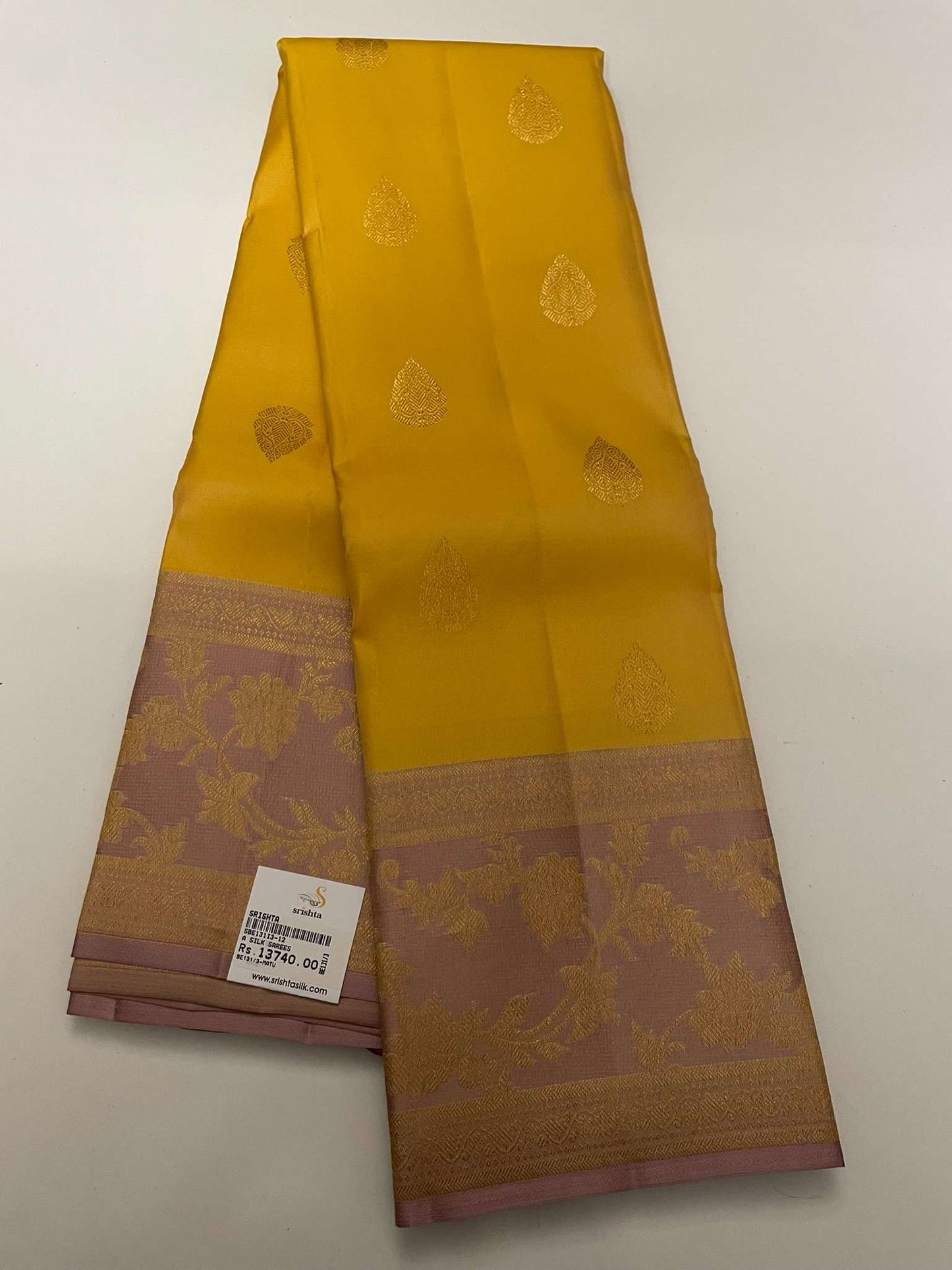 Kanchivaram Silk SBE131I3-12 By SRISHTA