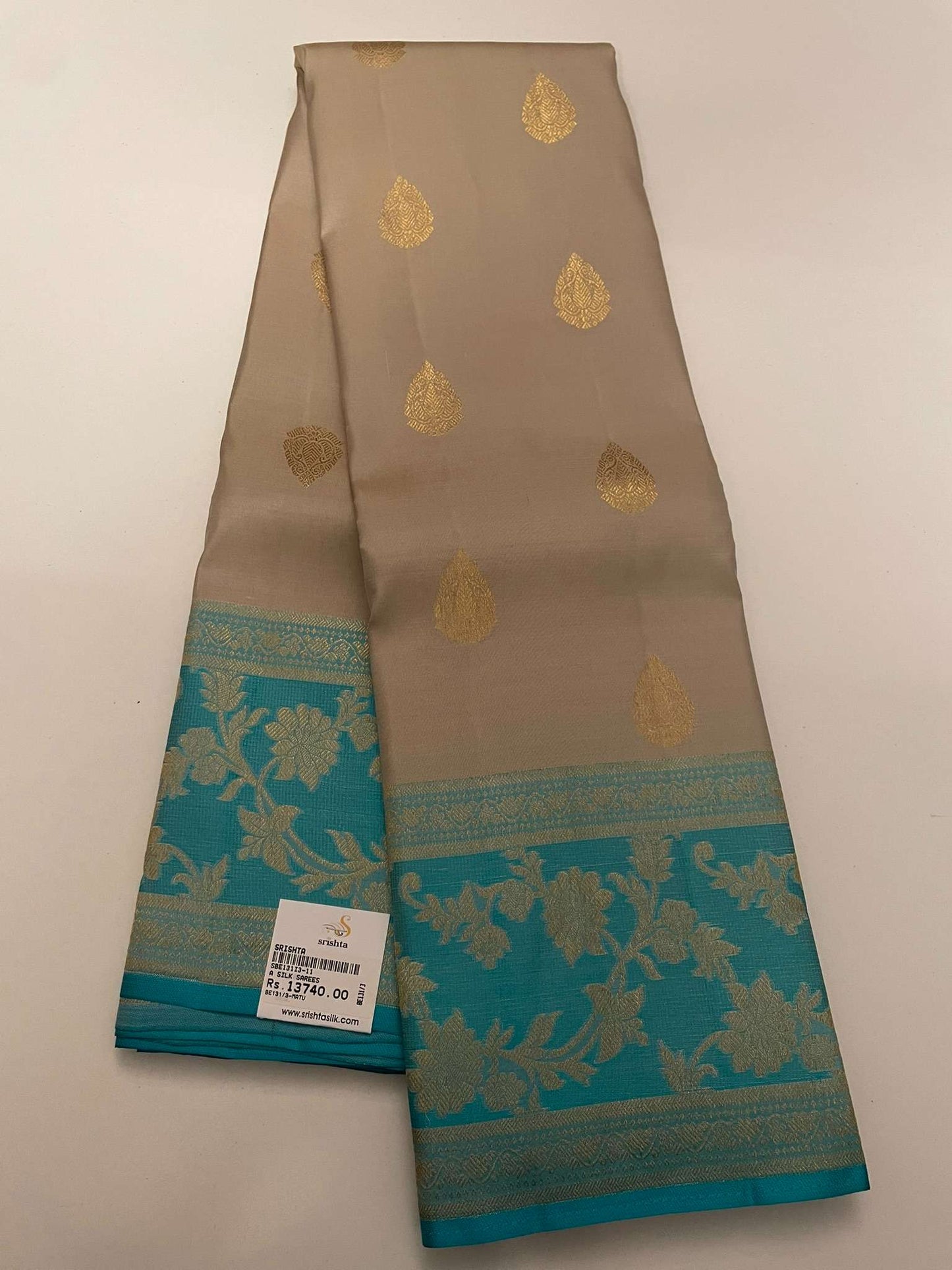 Kanchivaram Silk SBE131I3-11 By SRISHTA