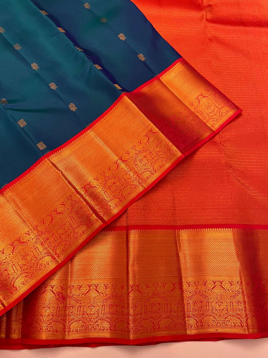 Kanchivaram Silk SBE131I4-14 By SRISHTA