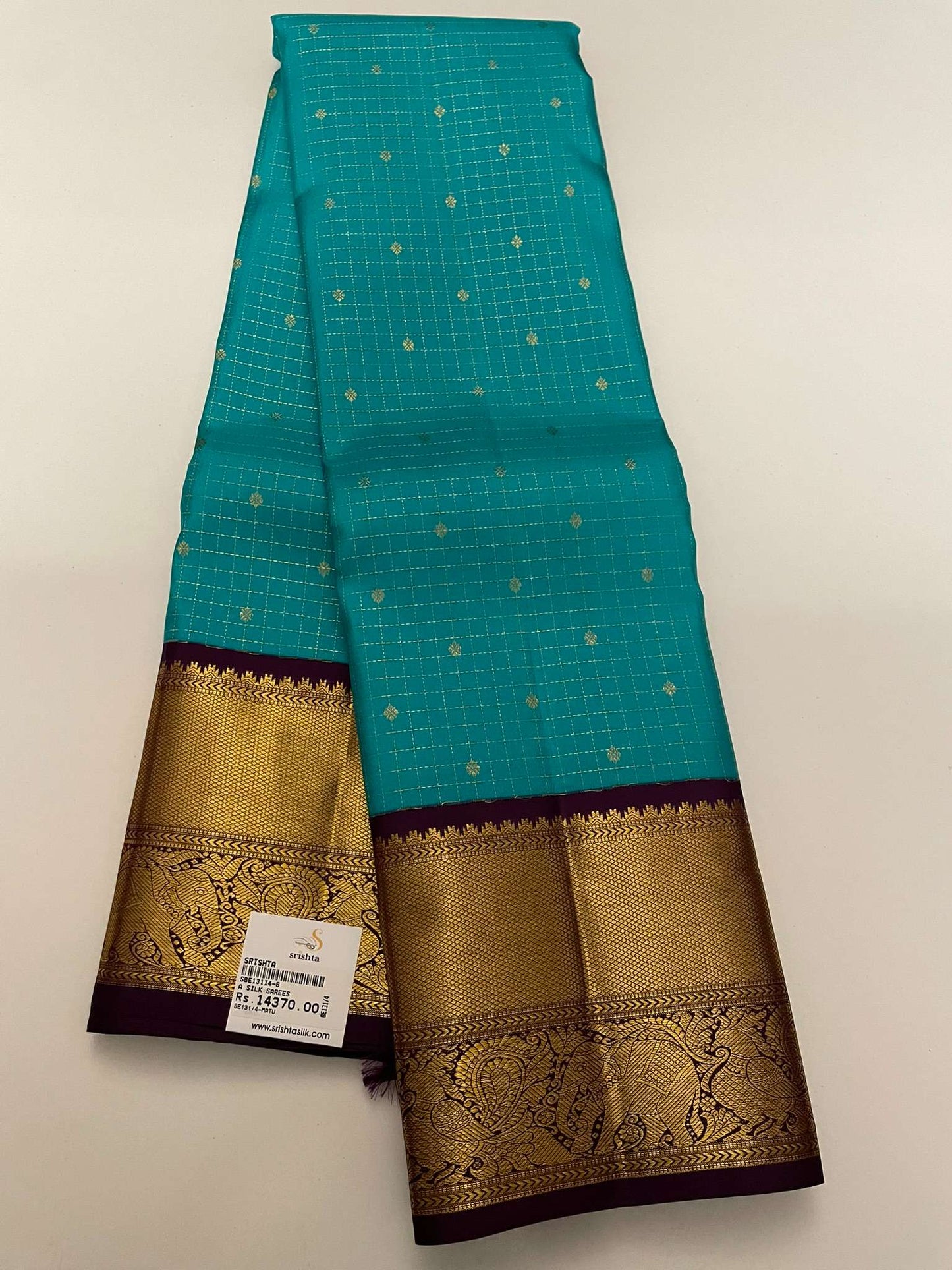 Kanchivaram Silk SBE131I4-6 By SRISHTA