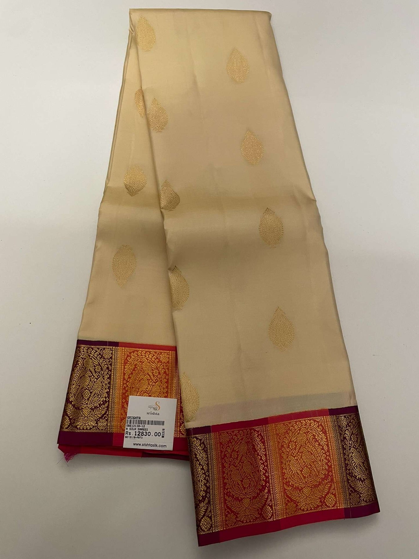 Kanchivaram Silk SBE131I8-12 By SRISHTA