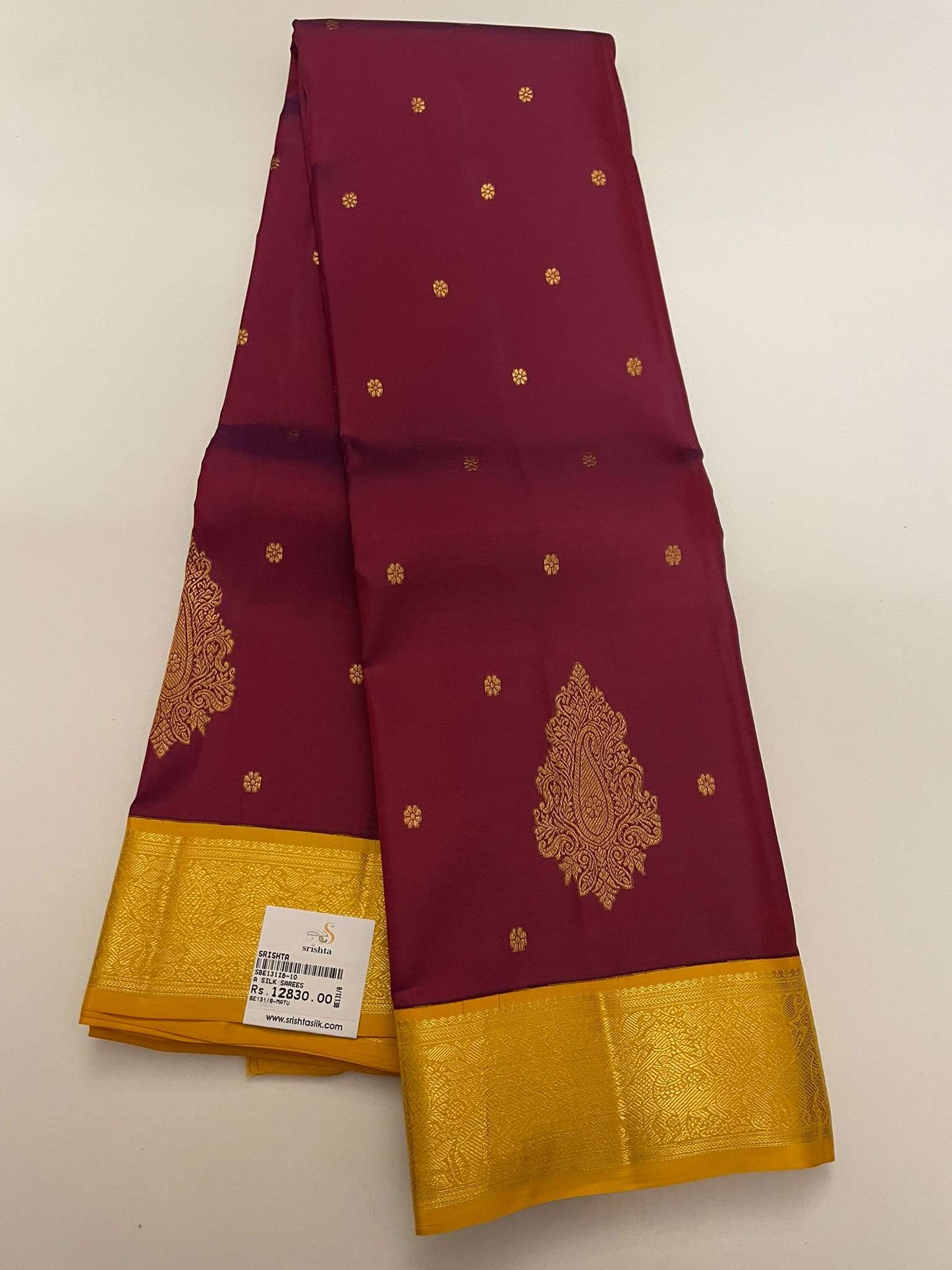 Kanchivaram Silk SBE131I8-10 By SRISHTA