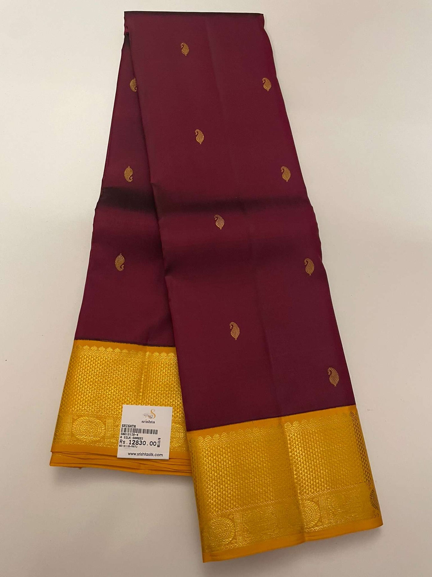 Kanchivaram Silk SBE131I8-4 By SRISHTA