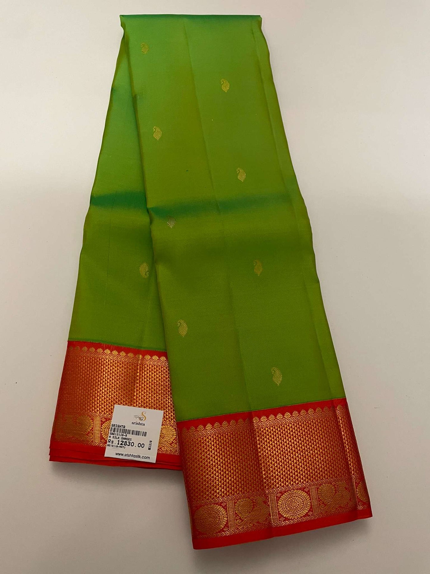 Kanchivaram Silk SBE131I8-5 By SRISHTA