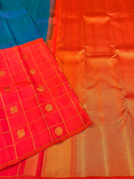 Kanchivaram Silk SBF128I3-7 By SRISHTA