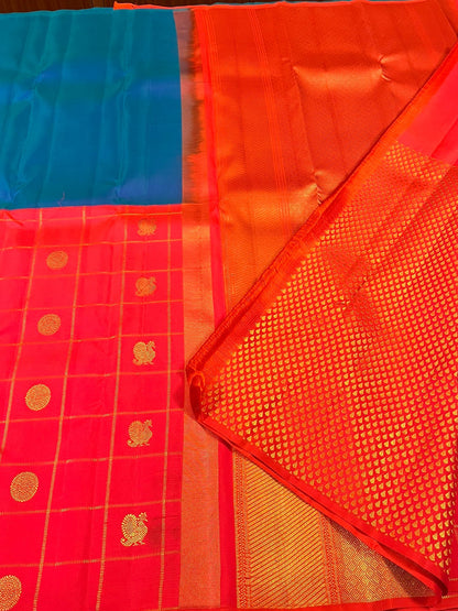 Kanchivaram Silk SBF128I3-7 By SRISHTA