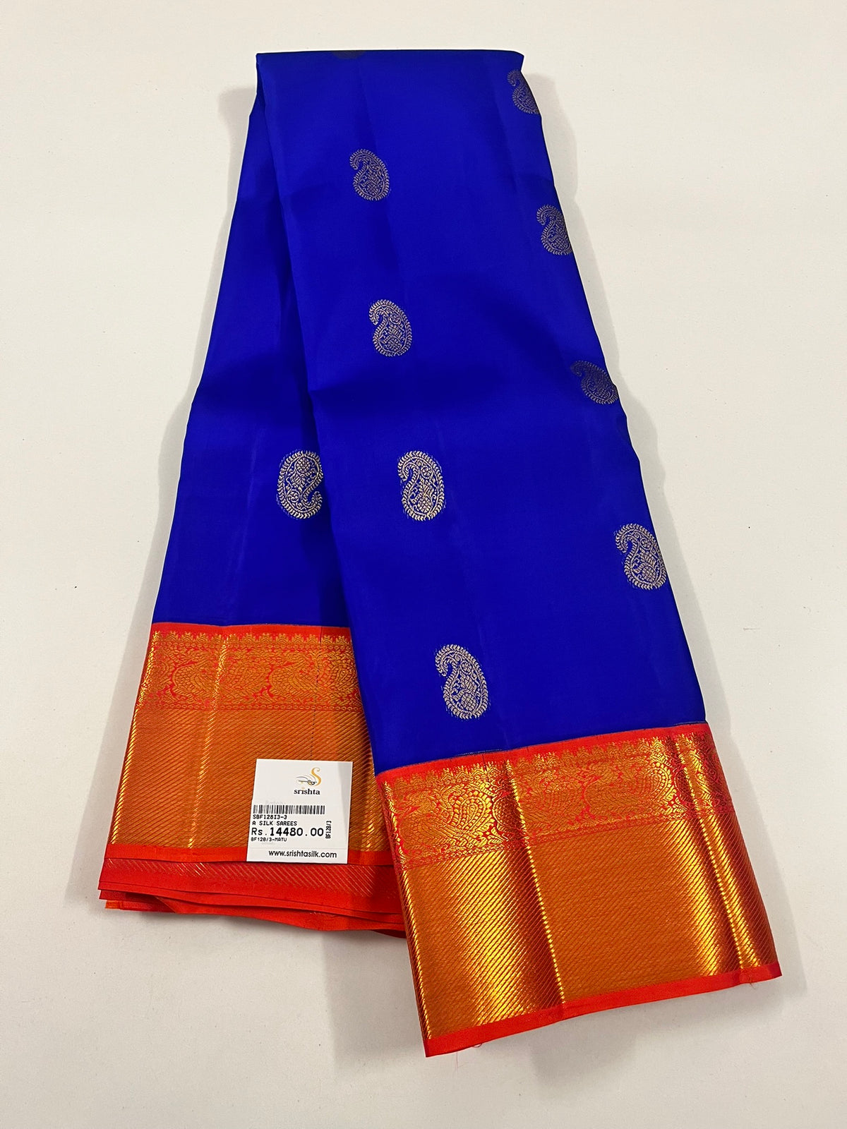 Kanchivaram Silk SBF128I3-3 By SRISHTA