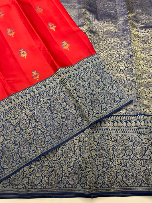 Kanchivaram Silk SBE230A8- 1 By SRISHTA