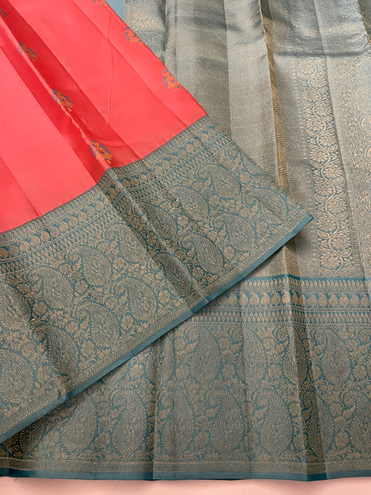 Kanchivaram Silk SBE230A8-3 By SRISHTA
