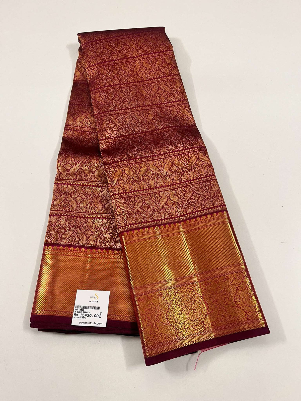 Kanchivaram Silk SBF128I6-1 By SRISHTA