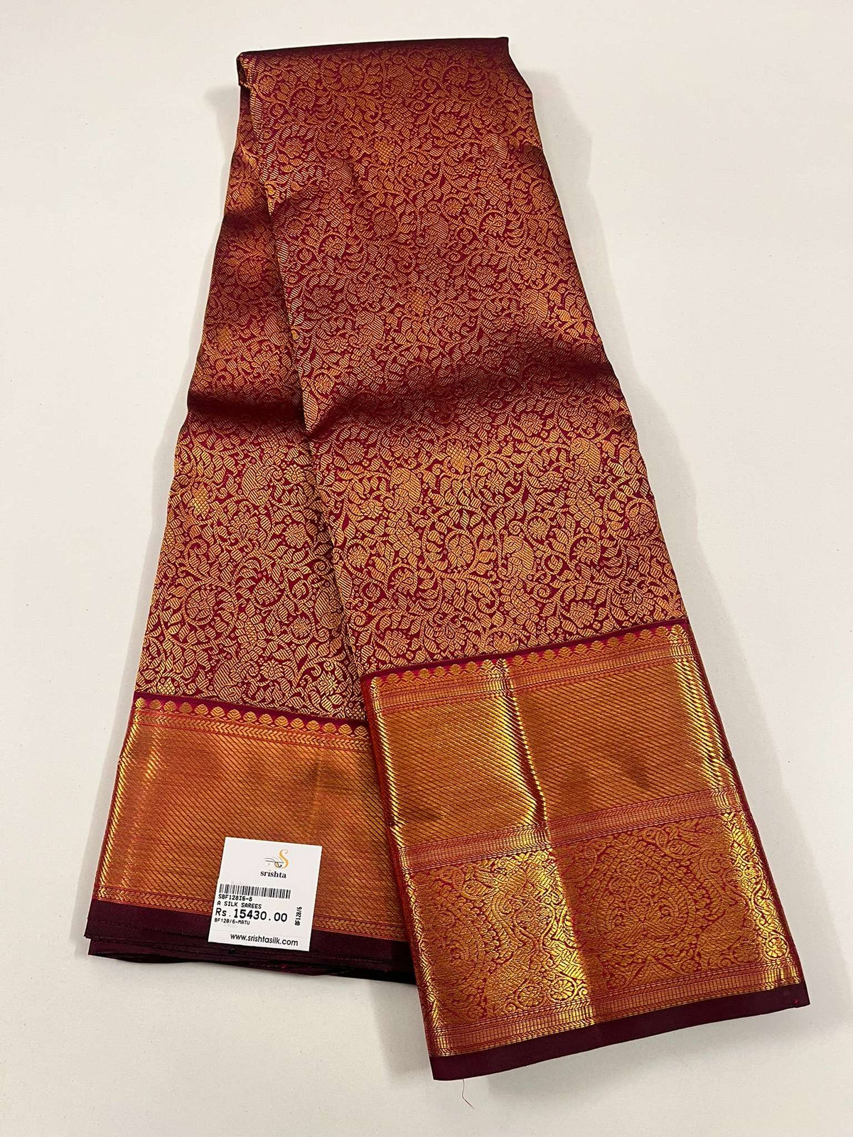 Kanchivaram Silk SBF128I6-8 By SRISHTA