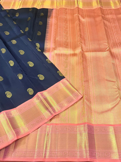 Kanchivaram Silk SBF128I3-6 By SRISHTA