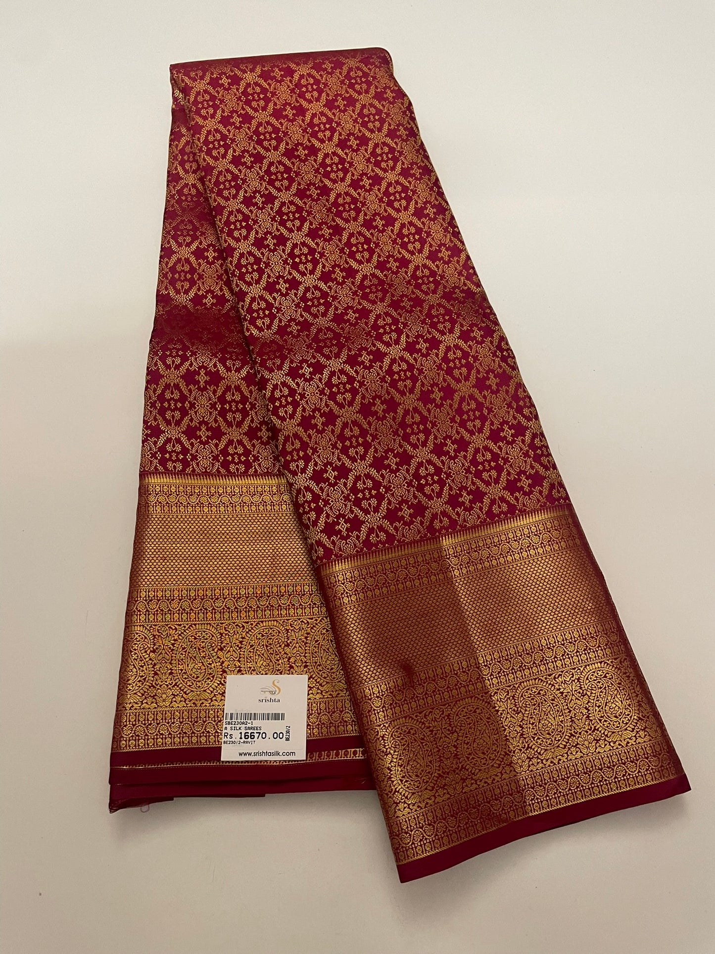 Kanchivaram Silk SBE230A2-1 By SRISHTA