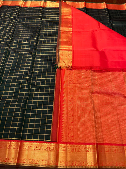 Kanchivaram Silk SBE165J2-1 By SRISHTA