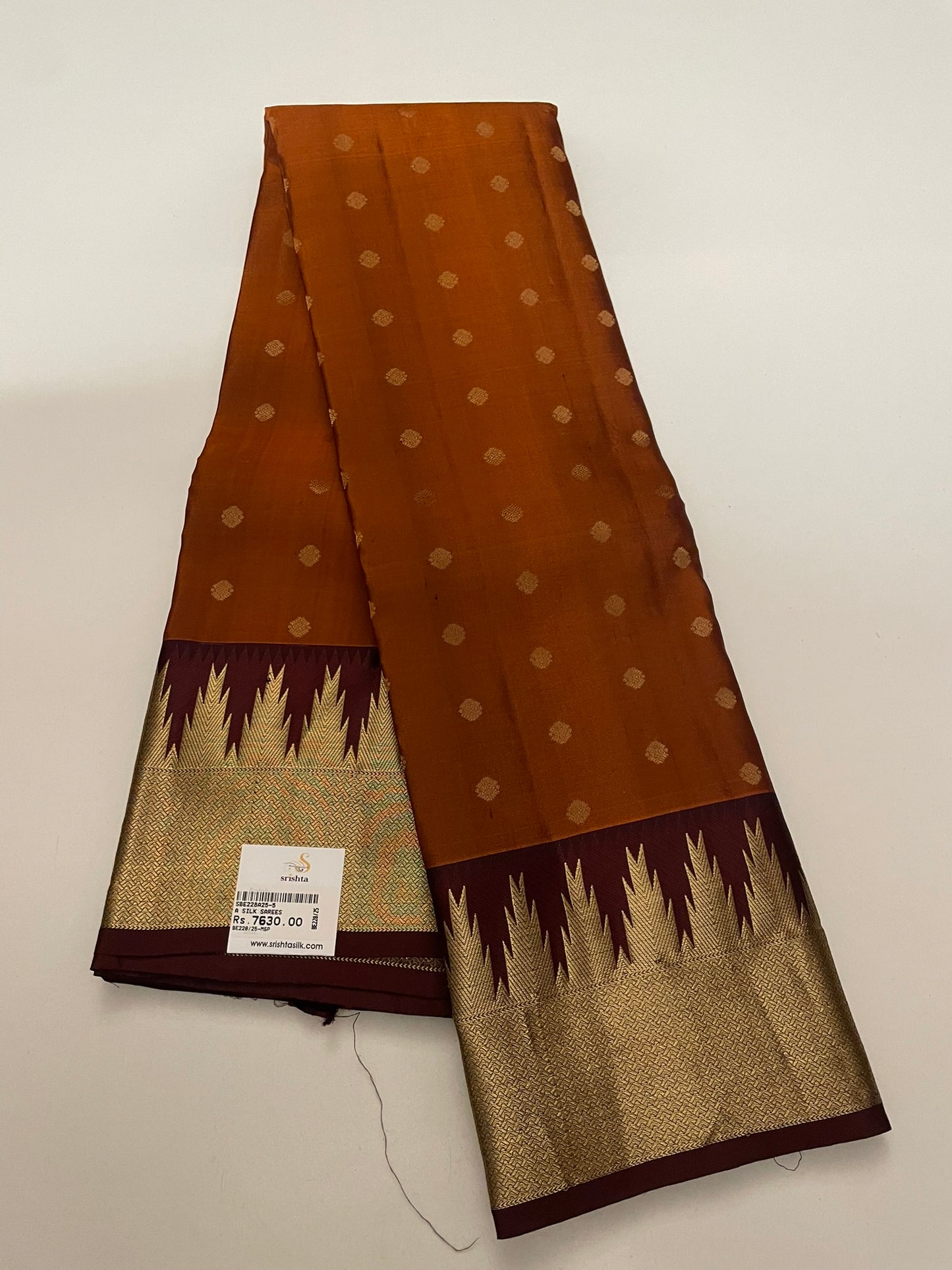 Kanchivaram Silk SBE228A25-5 By SRISHTA