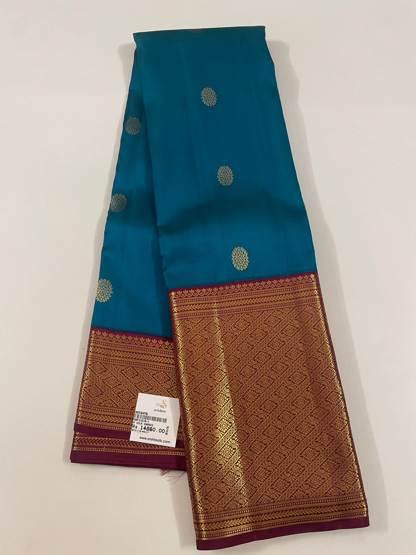 Kanchivaram Silk SBF31E16-1 By SRISHTA