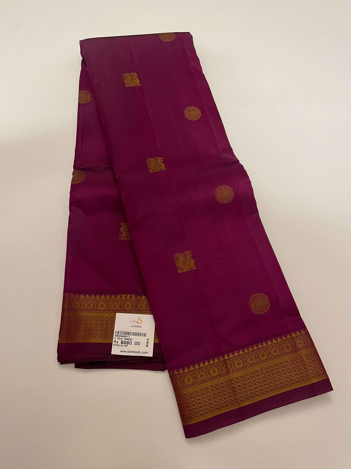 Kanchivaram Silk SBE228A20-1 By SRISHTA