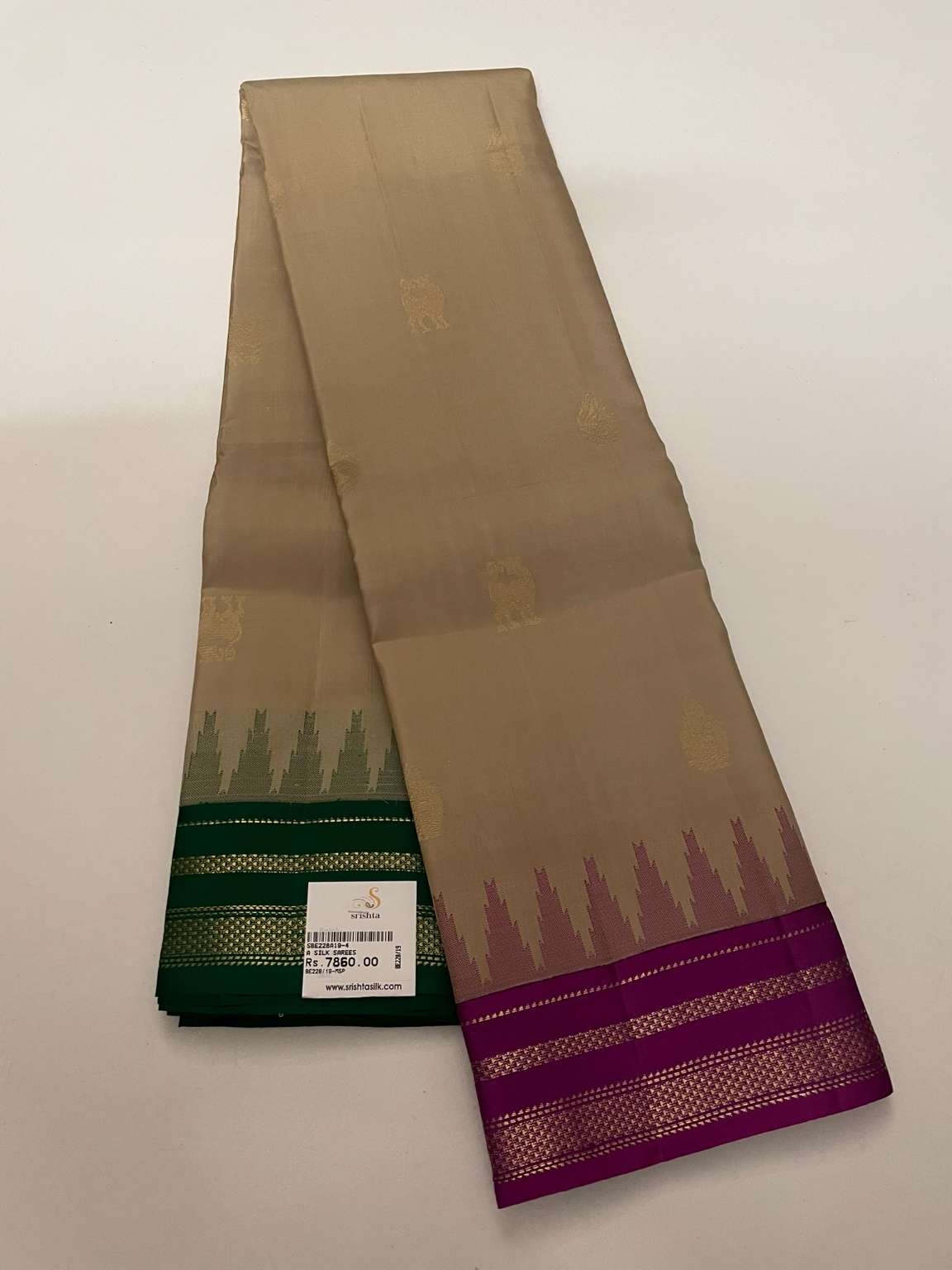 Kanchivaram Silk SBE228A19-4 By SRISHTA