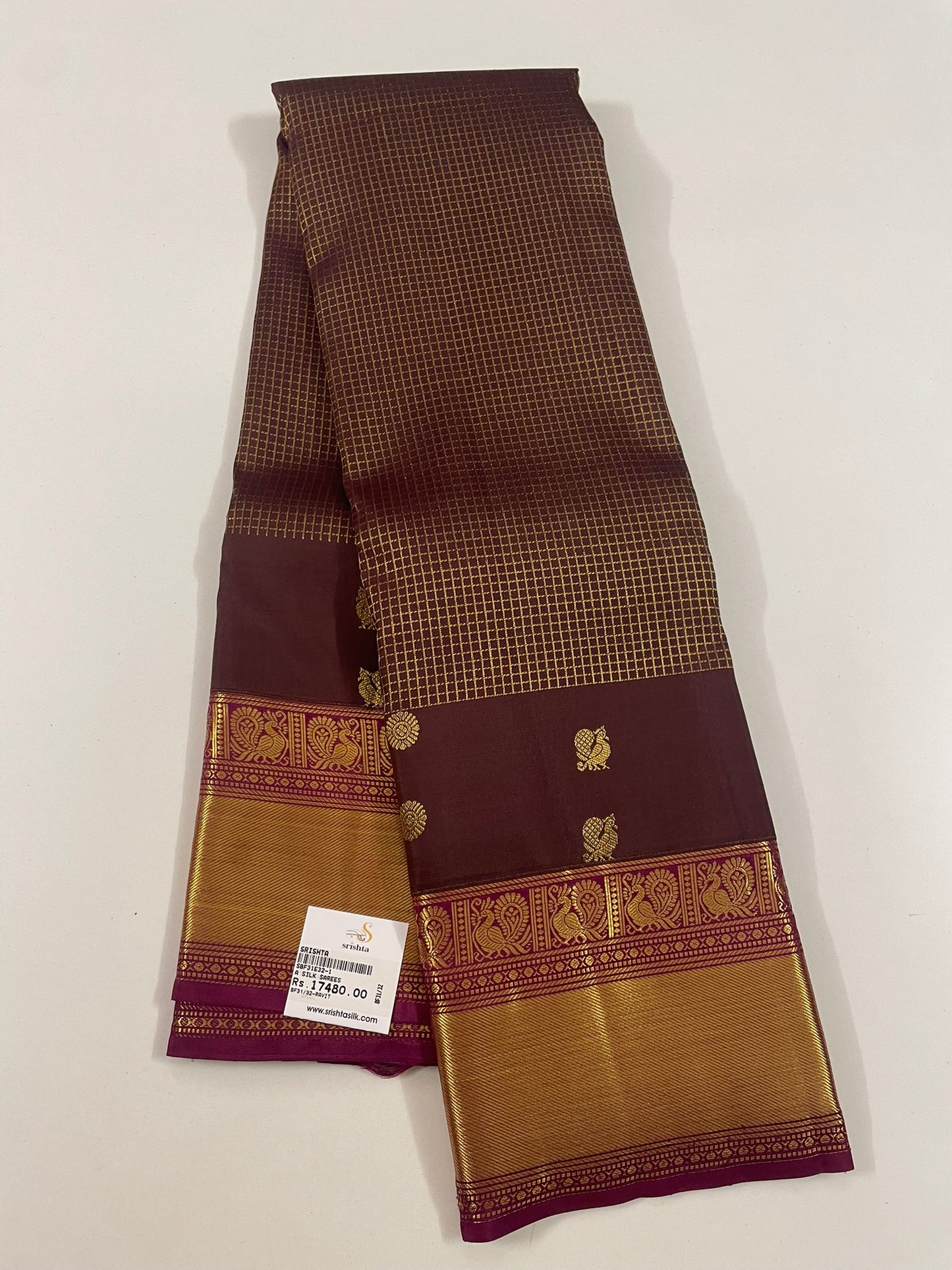 Kanchivaram Silk SBF31E32-1 By SRISHTA