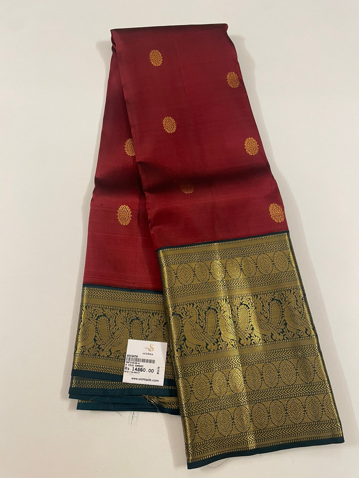 Kanchivaram Silk SBF31E16-4 By SRISHTA