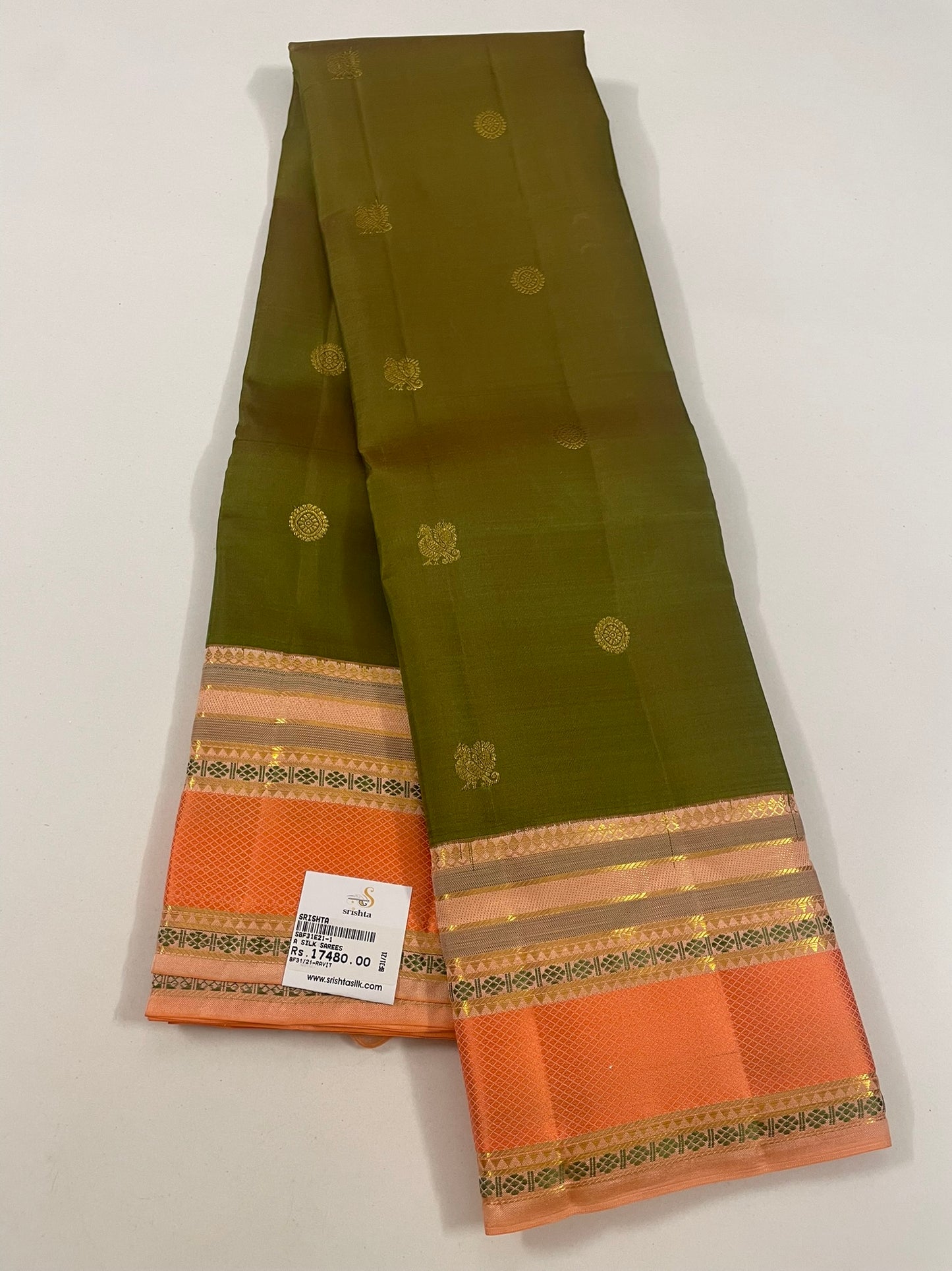 Kanchivaram Silk SBF31E21-1 By SRISHTA