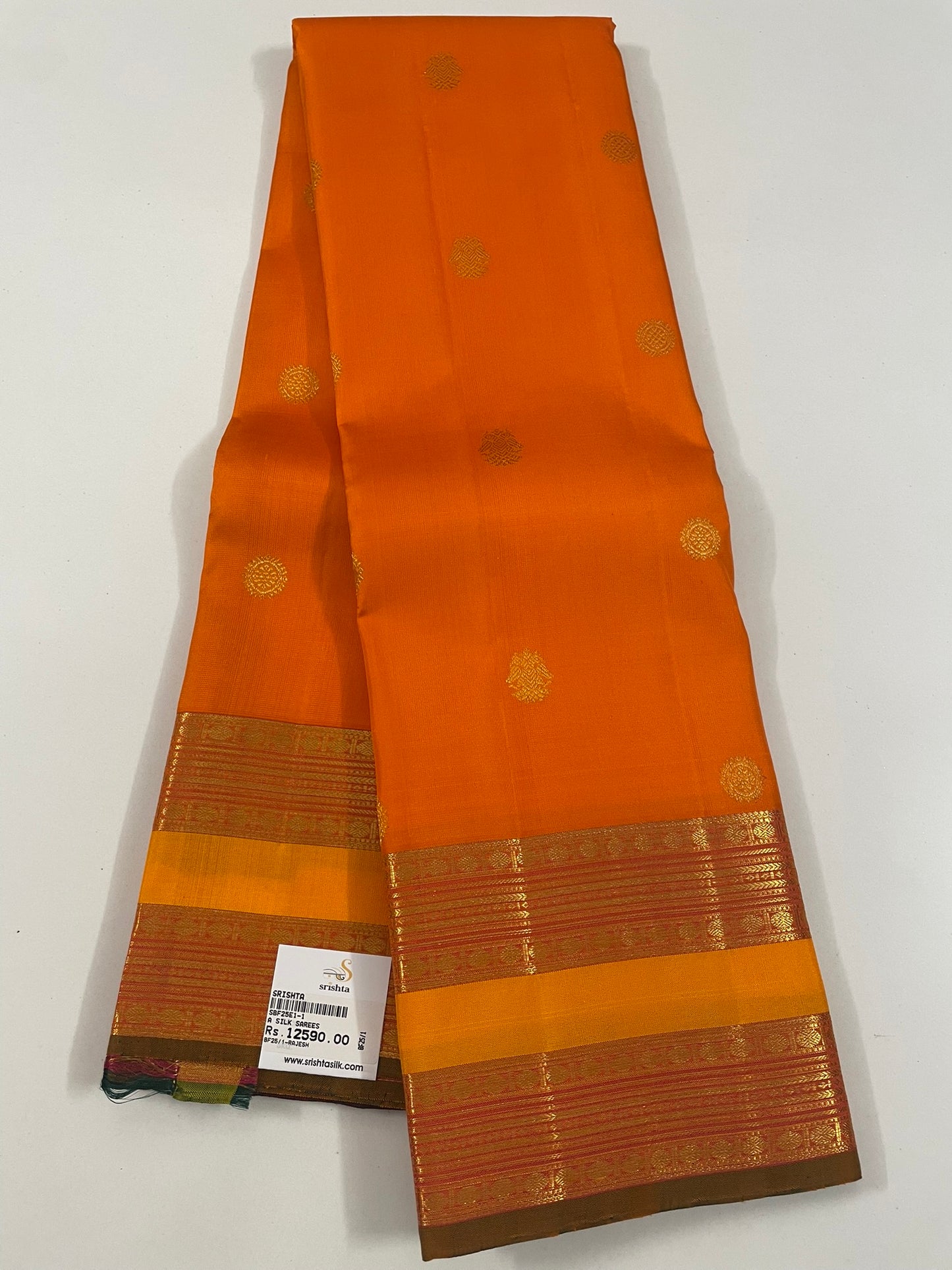 Kanchivaram Silk SBF25E1-1 By SRISHTA