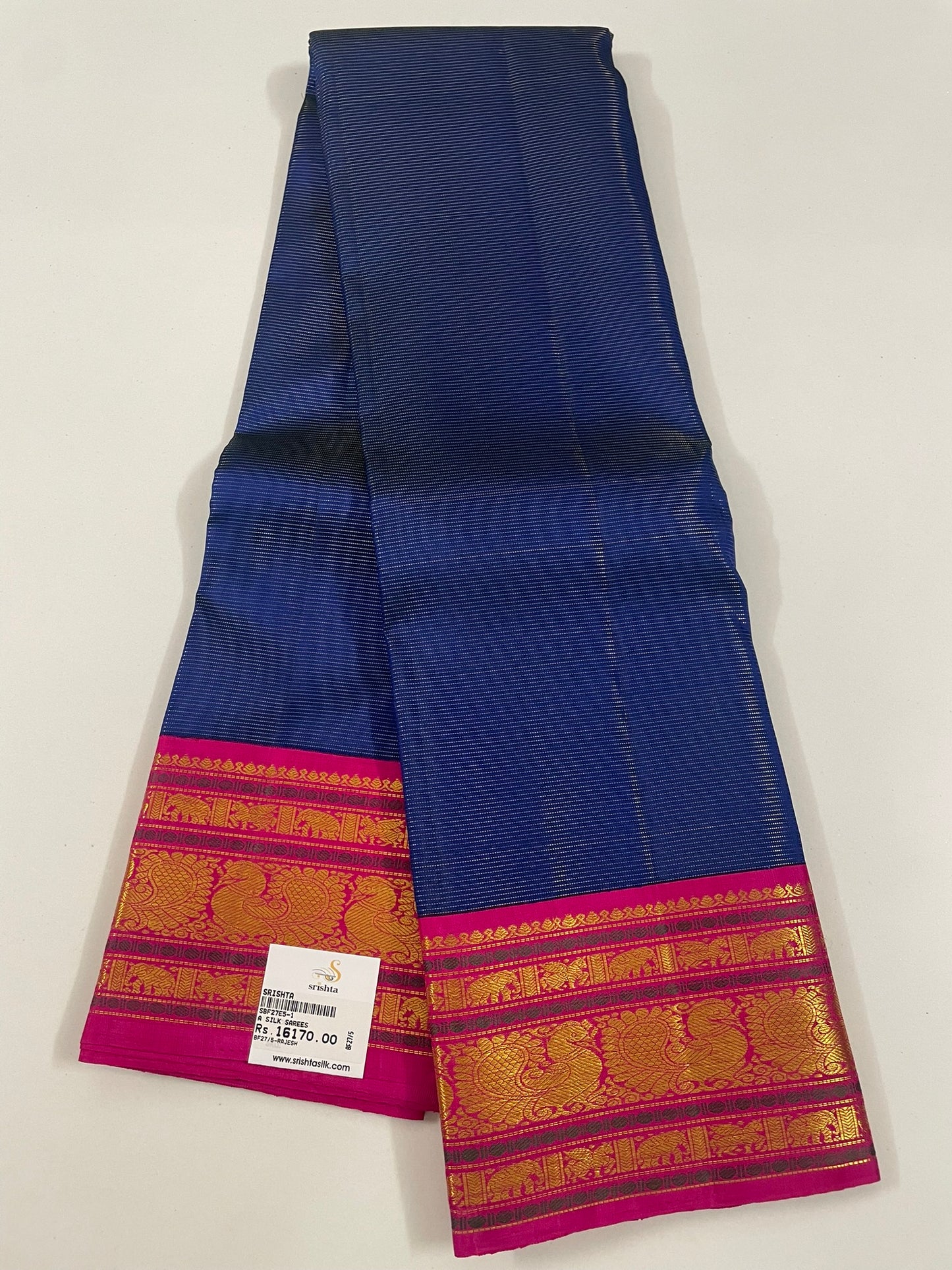 Kanchivaram Silk SBF27E5-1 By SRISHTA