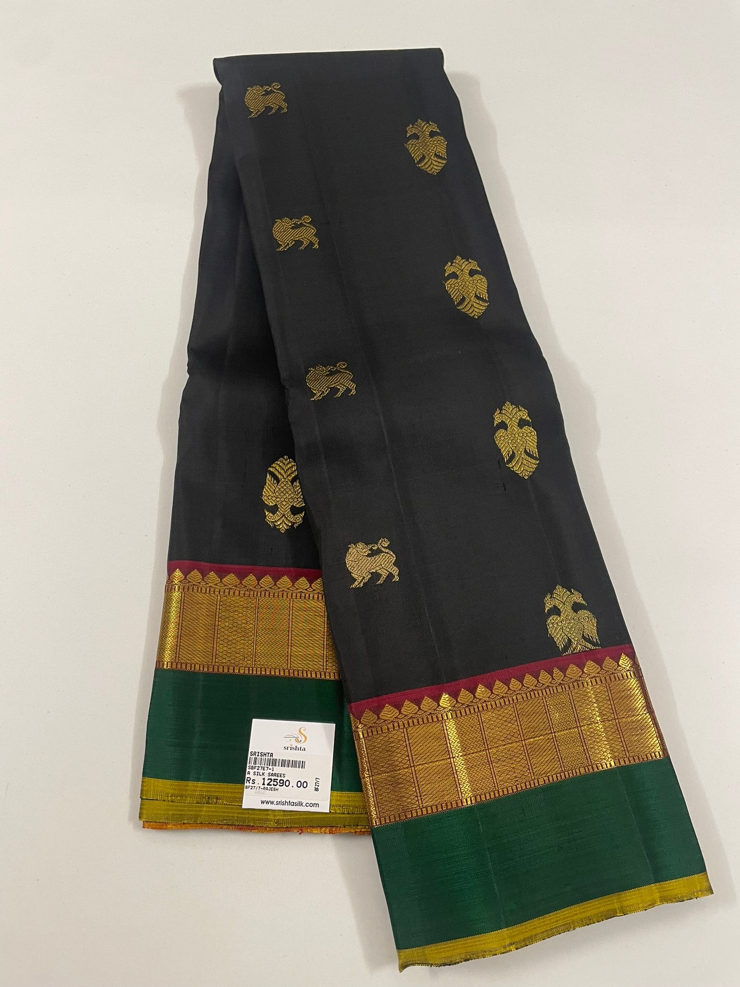 Kanchivaram Silk SBF27E7-1 By SRISHTA
