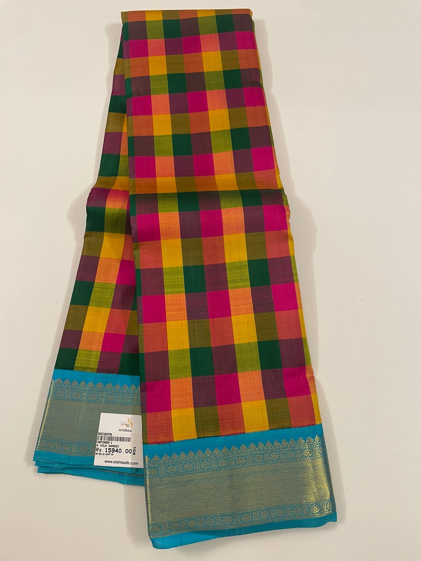 Kanchivaram Silk SBF29E6-1 By SRISHTA